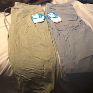 2 pairs of Columbia shorts